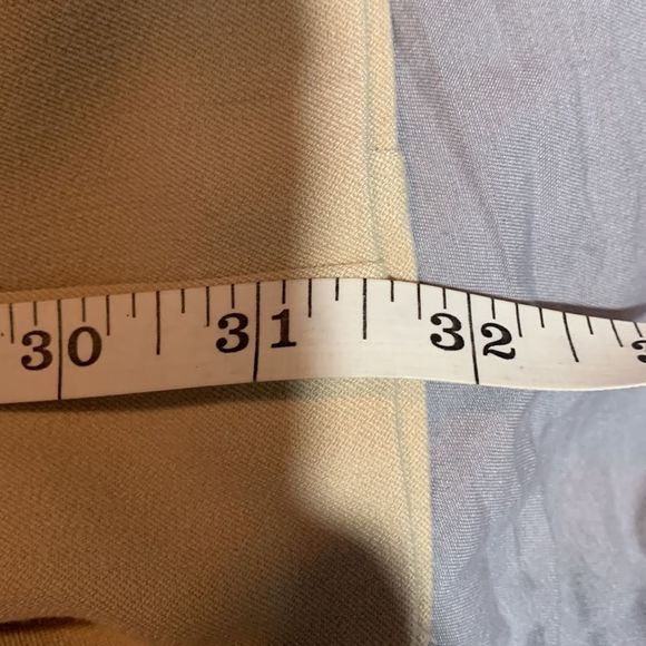 Sag Harbor Straight Leg Beige Slacks Pants 14 (B-003) - Picture 8 of 9